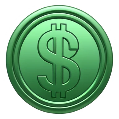 can you make an app logo with a dollar sign on it sticker