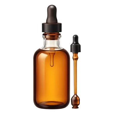 essential oil in apothecary style bottle sticker