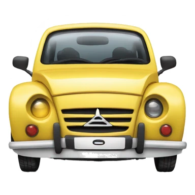 Quiero estar sentado dentro del auto C3 de citroen de sticker