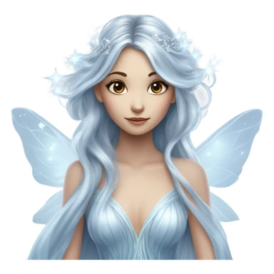 a moon fairy sticker