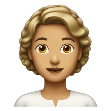 italian woman sticker