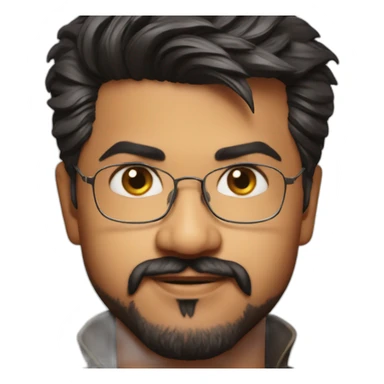 Leo THALAPATHY Vijay  sticker