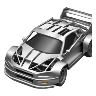 Racecar rollcage sticker