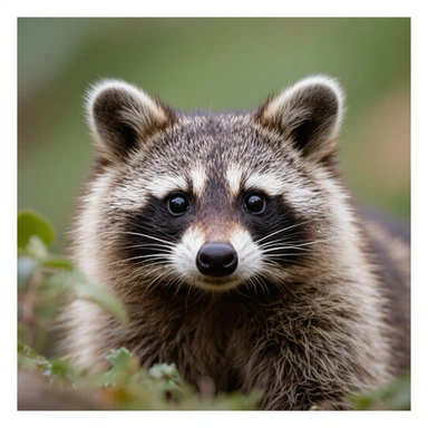 Raccoon sticker