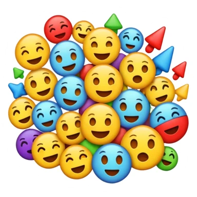 Emoji para demonstrar o caos sticker