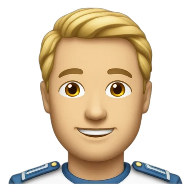 Un haut dignitaire allemand avec son uniforme  sticker