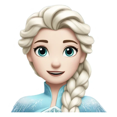elsa from frozen sticker