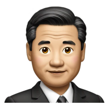 President Xi sticker