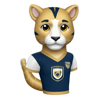 GOYO Mascota de fútbol pumas Unam sticker