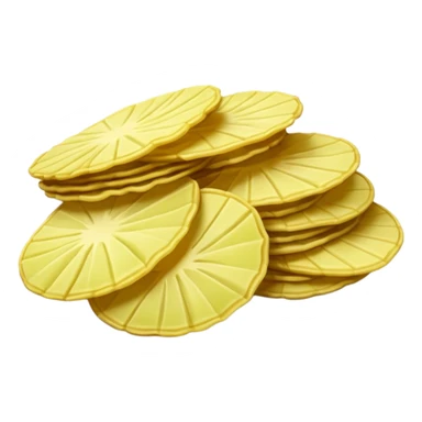 green potato chips sticker