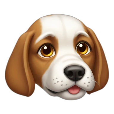 Perro enfadado sticker