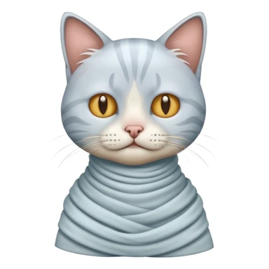 sickness cat sticker