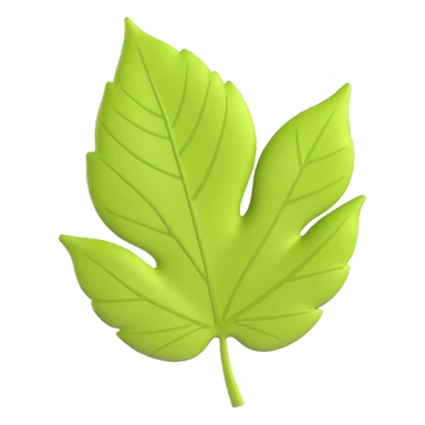 leaf object sticker