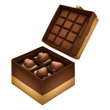 Box of chocolates sticker
