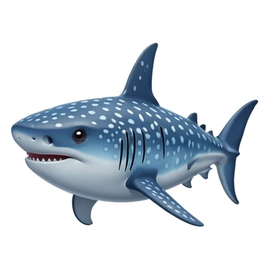 Whale shark sticker