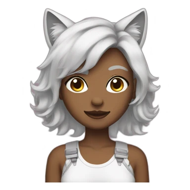 femboy with cat ears sticker