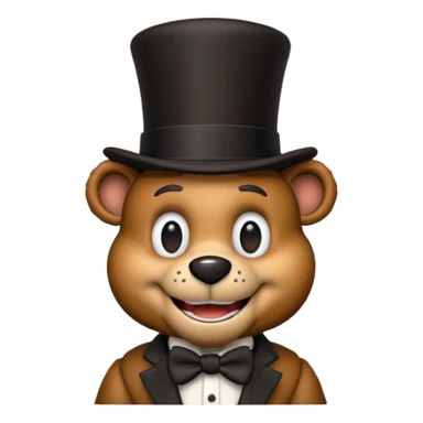Freddy fazbear sticker