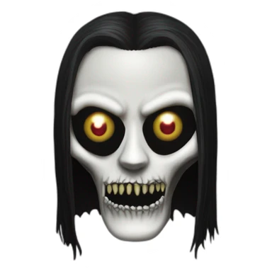 Joey Jordison Slipknot with this style : hardcore creepy gothic sticker