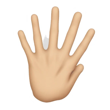 hand with ring sticker