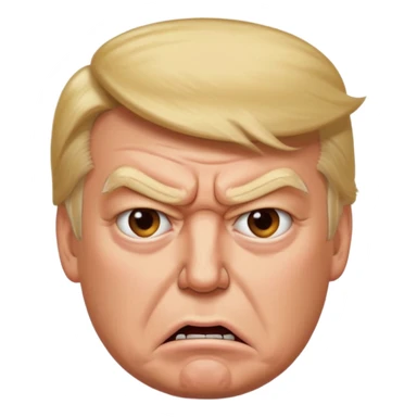 Trump but ugly sticker