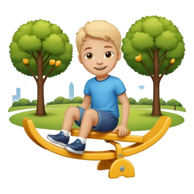 park Seesaw sticker