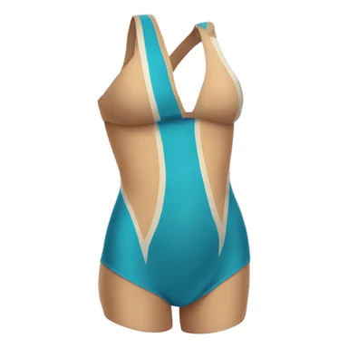 Shark swim suit sticker