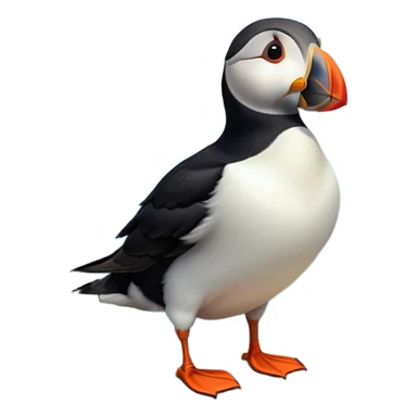 Puffin sticker
