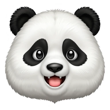 panda crying laughing tears sticker