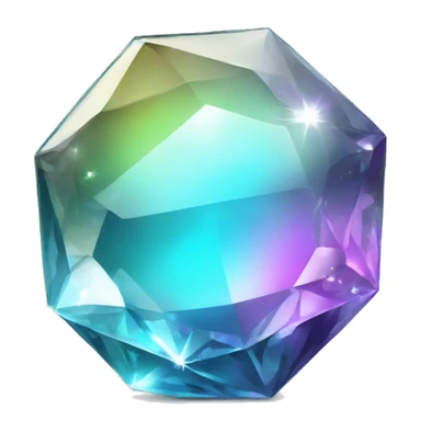 Shiny sparkly glass crystal gem sticker