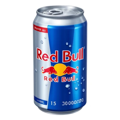 Lattina di latta di RedBull sticker