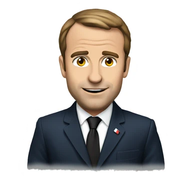 Macron sticker
