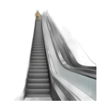 escalator hankey sticker