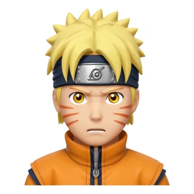 Naruto Modo de Chakra Natural Inicial (pré-sábio) sticker