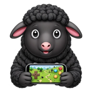 black sheepplayingvideogames sticker