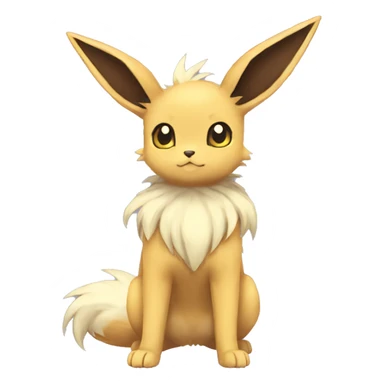 Eeveelution-Cute-Pokémon-fusion full body sticker