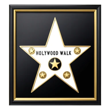 Hollywood Walk of Fame

 sticker