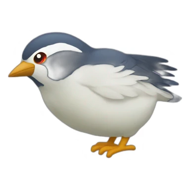 Taillow unconscious sticker