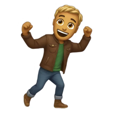 Channel terrrero dancing sticker