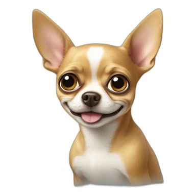 pepe the frog looking chihuahua sticker