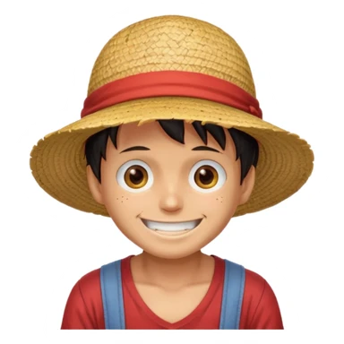 Luffy au chapeau de paille  sticker