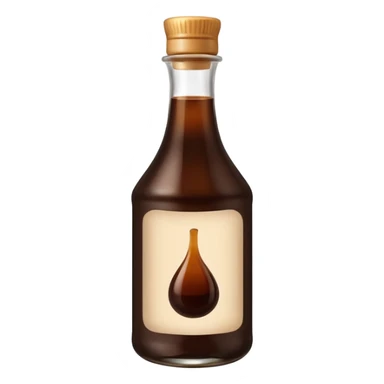a bottle of soy sauce sticker