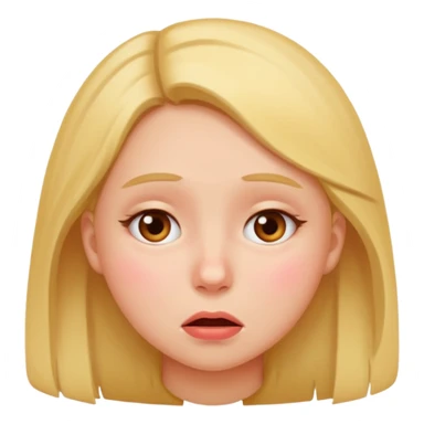 Overstimulated girl sticker