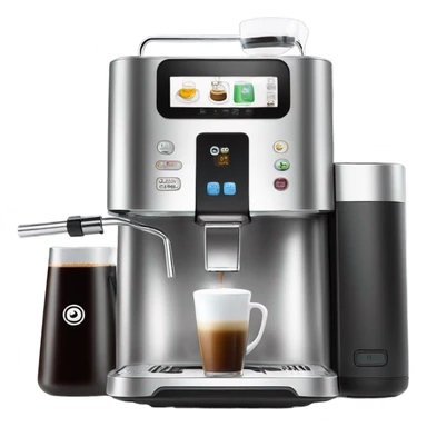 coffee machine sticker