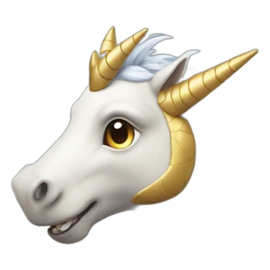 Unicorn-Dragon sticker