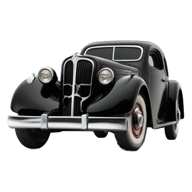 Darth Vader themed sporty Batman’s 1936 Cord 810  sticker