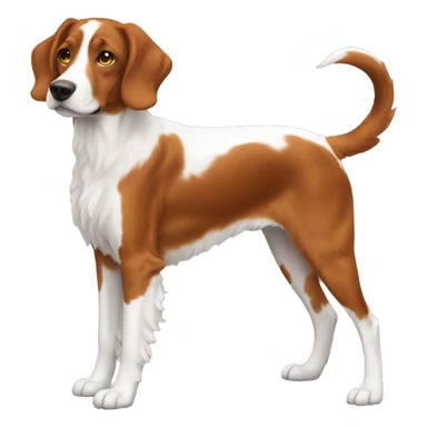 Brittany Dog Breed Full Body sticker