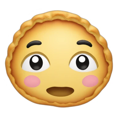 empanada face sticker
