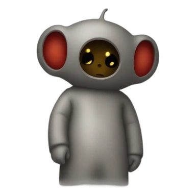 sad teletubbie sticker