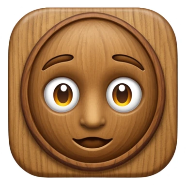 walnut. CLOSED! NO FACE! sticker