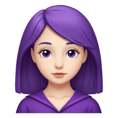 Just violette sticker